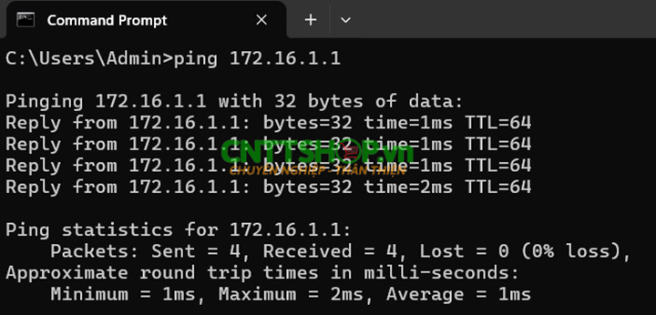 Ping test LACP Juniper Access port