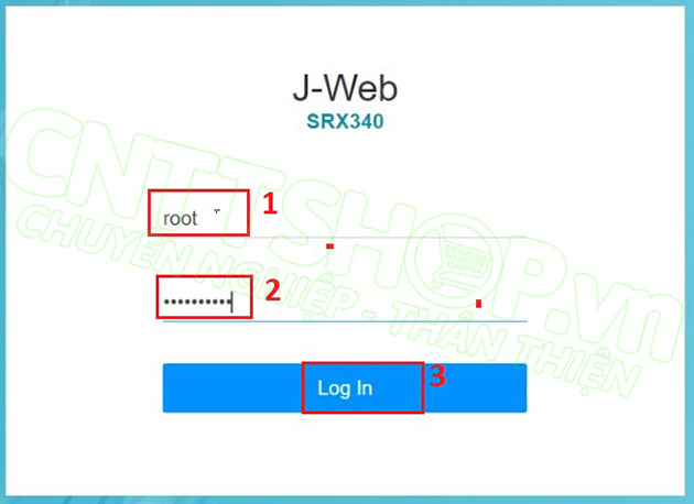 đăng nhập lại với tài khoản root và mật khẩu vừa tạo
