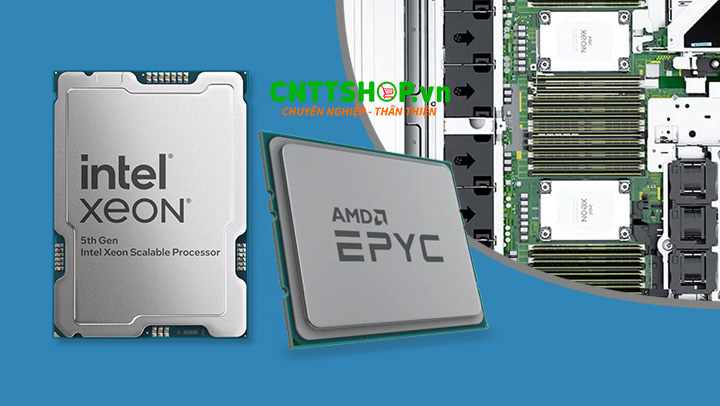 Các thương hiệu CPU phổ biến cho máy chủ