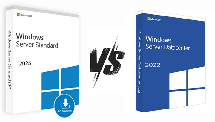 So sánh Windows Server 2025 và 2022