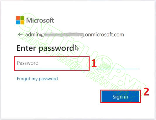 nhập mật khẩu là mật khẩu nhận được trong file pdf