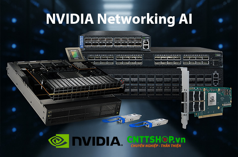 Nvidia dẫn đầu thi trường phân khúc Switch Ethernet tốc dộ cao trong trung tâm dữ liệu