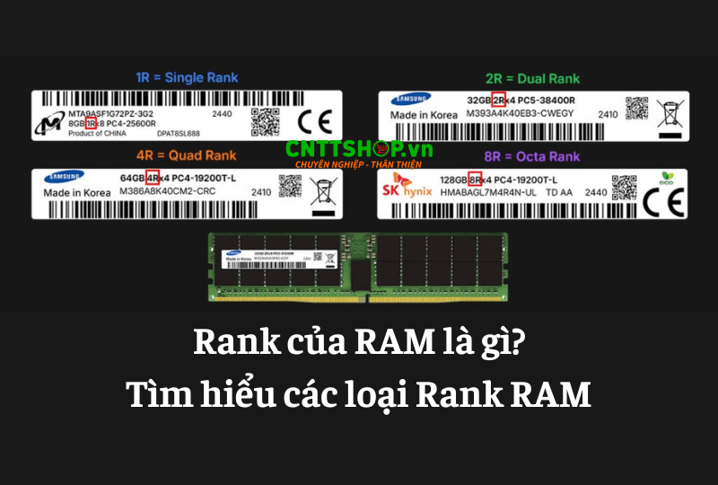 Rank RAM (Memory Rank) là gì?
