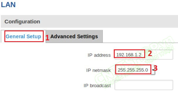 thay đổi IP cho thiết bị Modbus TCP Slave