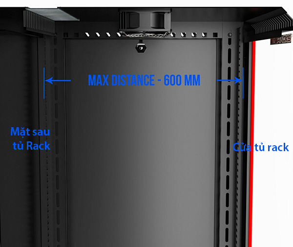 Cách xác định chiều sâu phù hợp của tủ Rack