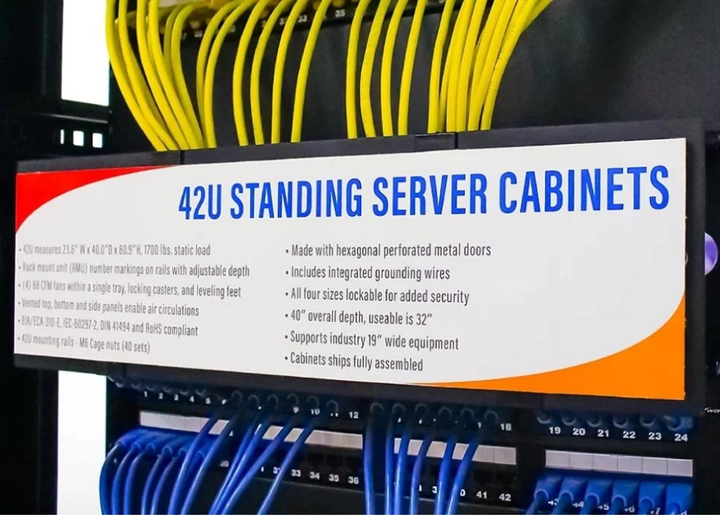 Tủ Rack Server 42U chuyên dụng