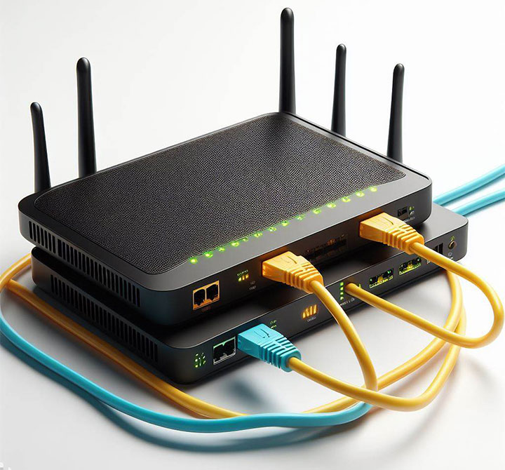 Khắc phục khi có nhiều modem trong hệ thống