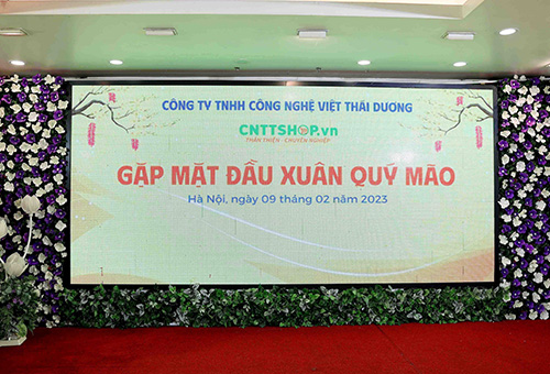 Công Ty Việt Thái Dương Tổ Chức Gala Gặp Mặt Đầu Xuân Quý Mão 2023 - Khu Vực Miền Bắc.