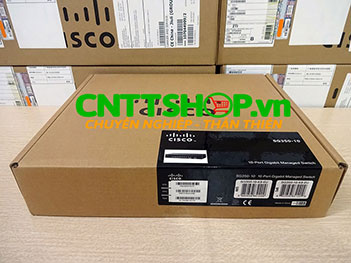 Switch Cisco SG350-10-K9  8 Ports 10/100/1000, 2 combo mini-GBIC ports