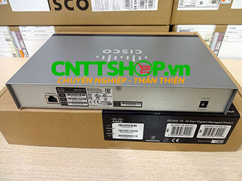 Switch Cisco SG350-10-K9  8 Ports 10/100/1000, 2 combo mini-GBIC ports